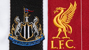 The Liverpool and Newcastle United Club Crests