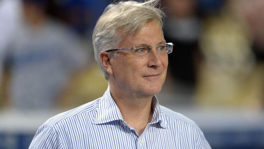Los Angeles Dodgers co-owner Mark Walter. | Kirby Lee-Imagn Images