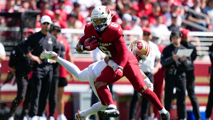 Arizona Cardinals running back James Conner.