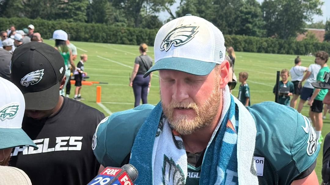 Charley Hughlett spent 2025 as the Eagles' long snapper but is a free agent in 2026.