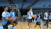North Carolina Basketball Practice