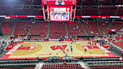 Pregame at Wisconsin's Kohl Center in Madison, Wis. Indiana and No. 21 Wisconsin played on Feb. 4, 2025.