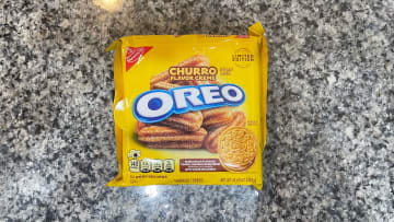 OREO Churro Flavor Creme Cookie Package - credit: Alex Zalben