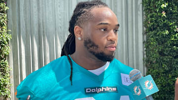 Miami Dolphins 2025 fifth-round pick Jordan Phillips