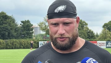 Optimistic Eagles Star Likes How O-Line Looks