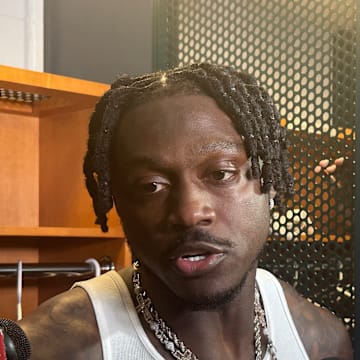 Eagles WR A.J. Brown addressed the media for more comments that were critical of the Eagles' offense.