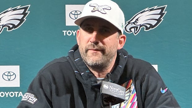 Eagles coach Nick Sirianni