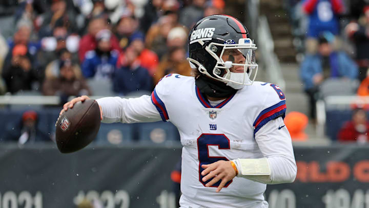 New York Giants quarterback Jaxson Dart.