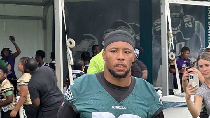 Eagles RB Saquon Barkley