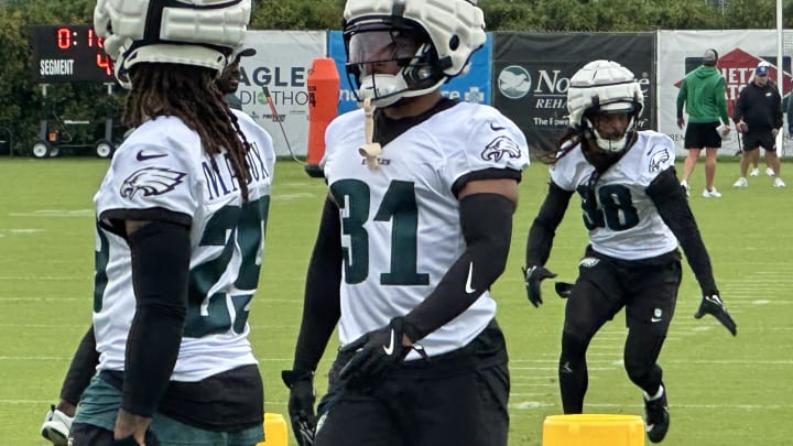 Eagles CB Tyler Hall (No. 31)