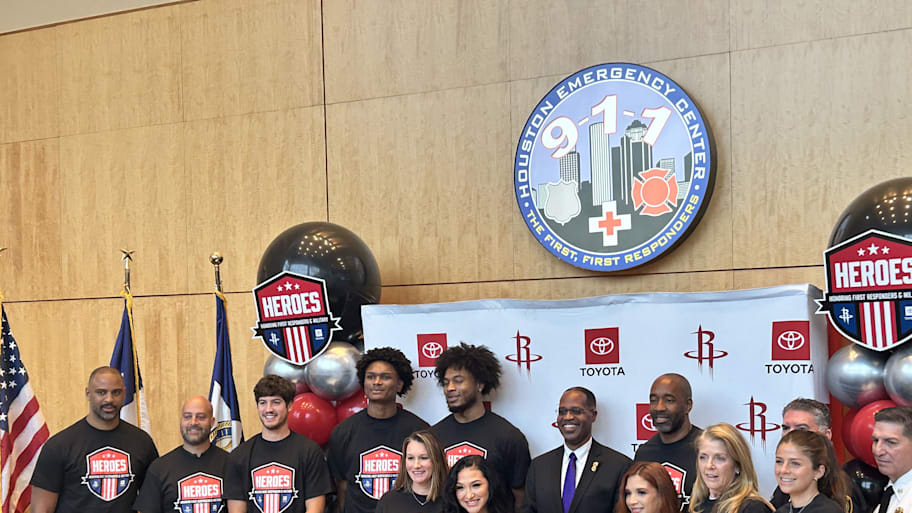 Houston Rockets Organization Shows Support to First Responders and ...