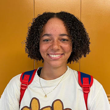 Aaya McLyn had seven interceptions and three TDs in Long Beach Poly's 32-0 girls flag football victory over Lakewood.