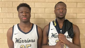 Katy Jordan seniors Rayan Fadika, left, and Jude Oluokun give the state-ranked Warriors versatility, physicality and toughness.