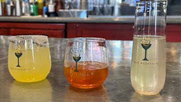 Select beverage offerings at Bar Moonshine, Epic Universe