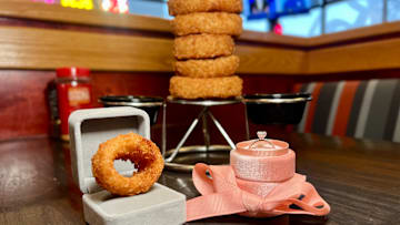 Red Robin Valentine's Day Engagement
