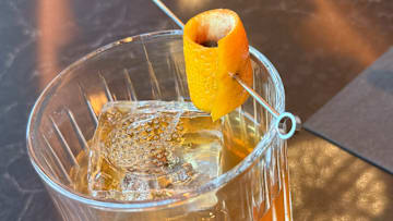 Brown Butter Old Fashioned at Geo-82