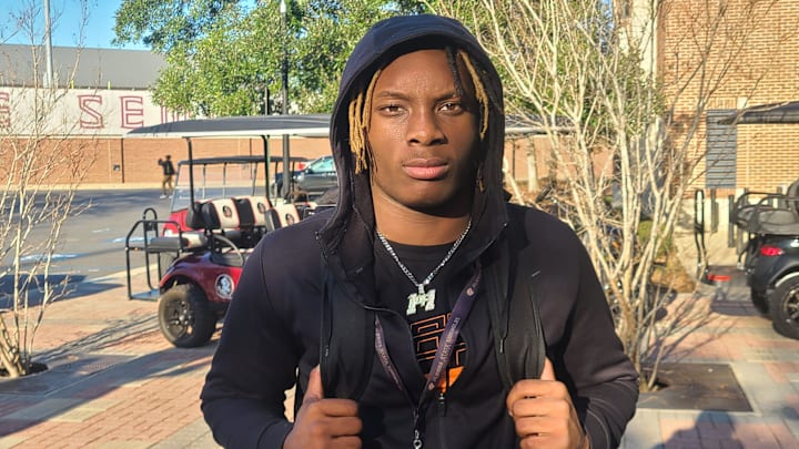 2025 running back prospect Alvin Henderson talks about his recruitment process on Jan. 28, 2023 at