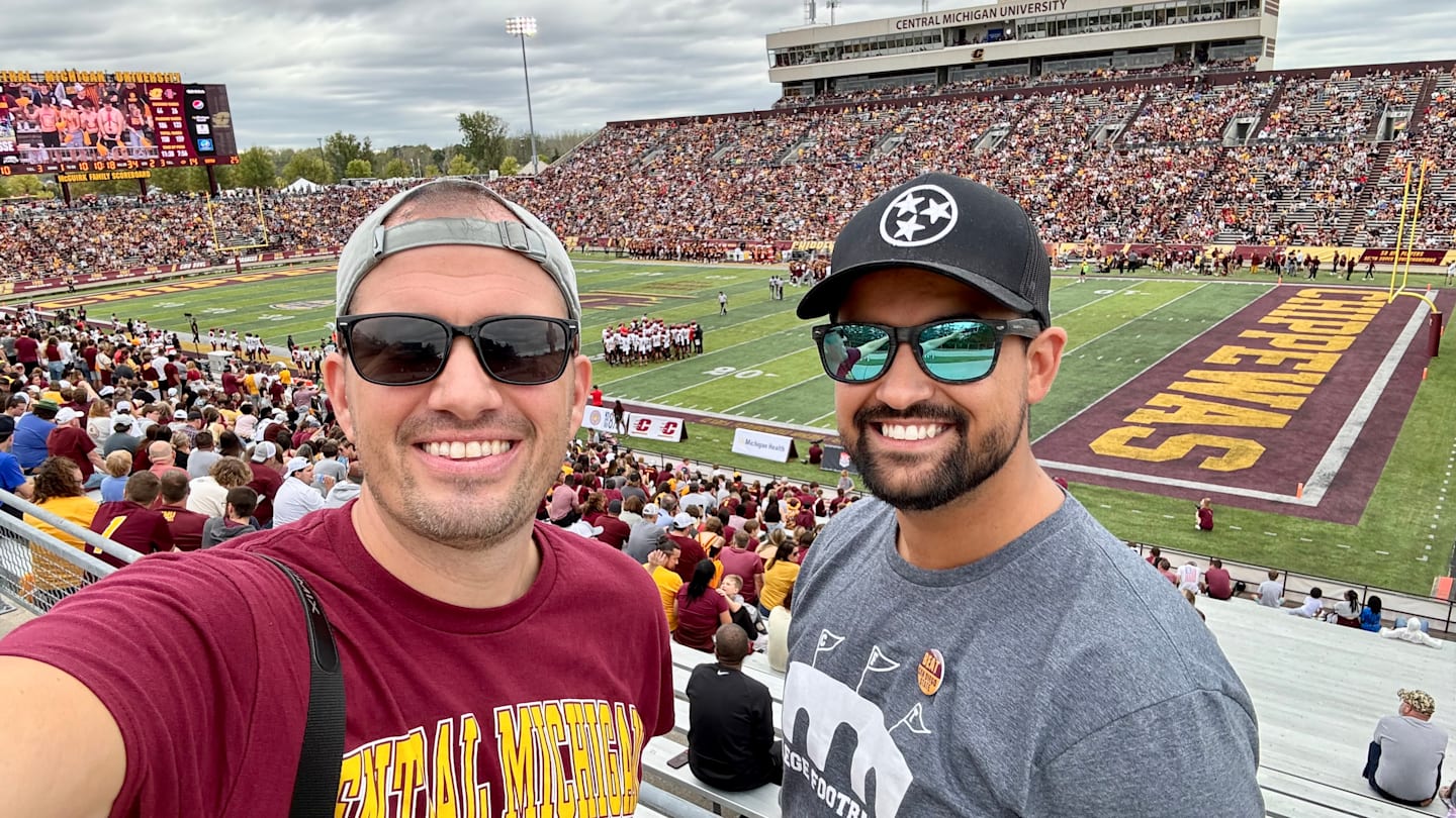 Andrew's College Football Tour & Road to CFB Visit A Central Michigan