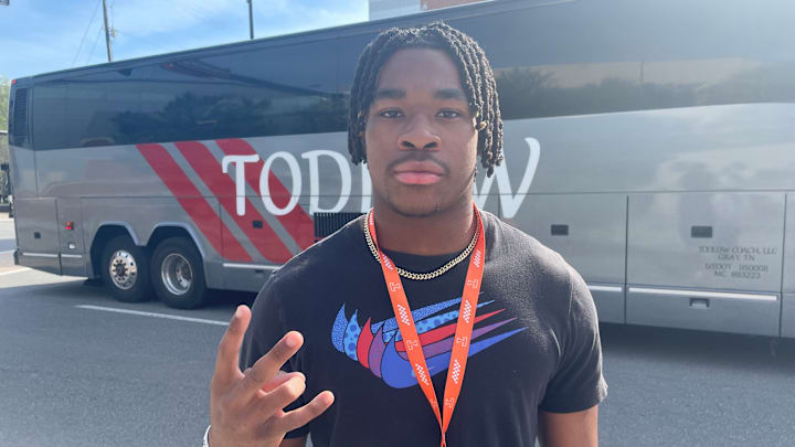 2026 four-star safety Craig Tutt on a visit to Tennessee 2026 four-star safety Craig Tutt on a visit to Tennessee