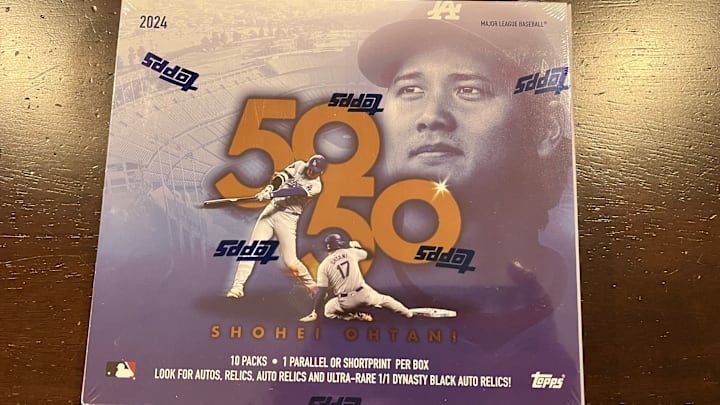 Shohei Ohtani 50/50 シングルパック 未開封 × 4パック
