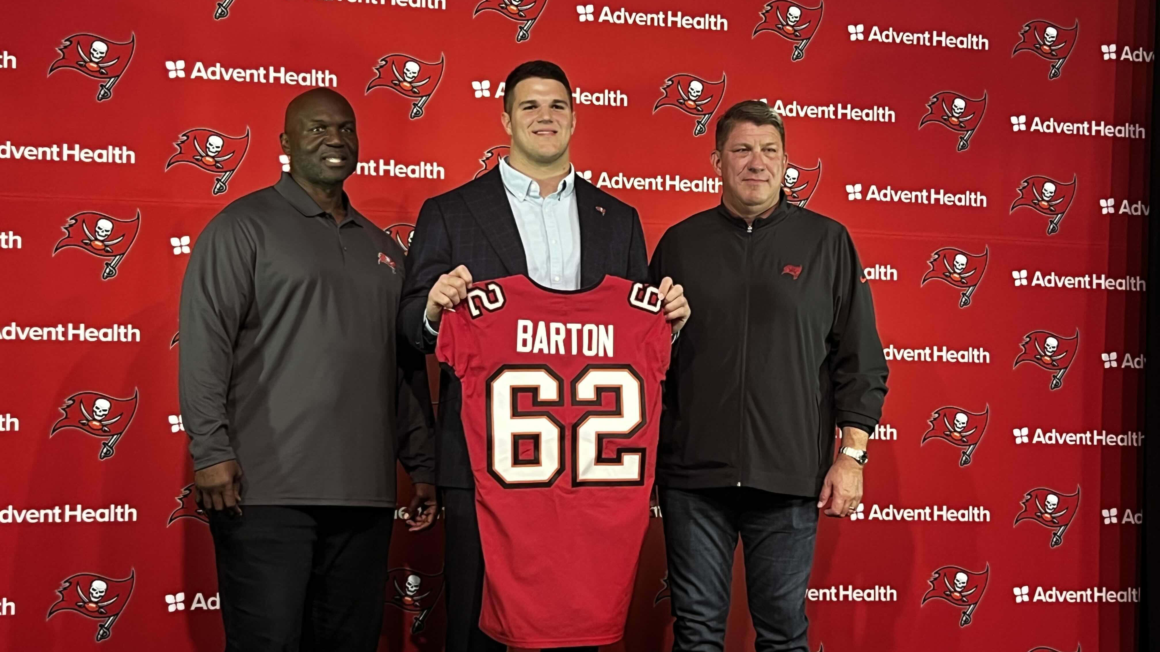 WATCH: First Round Draft Pick Graham Barton’s First Day With Buccaneers
