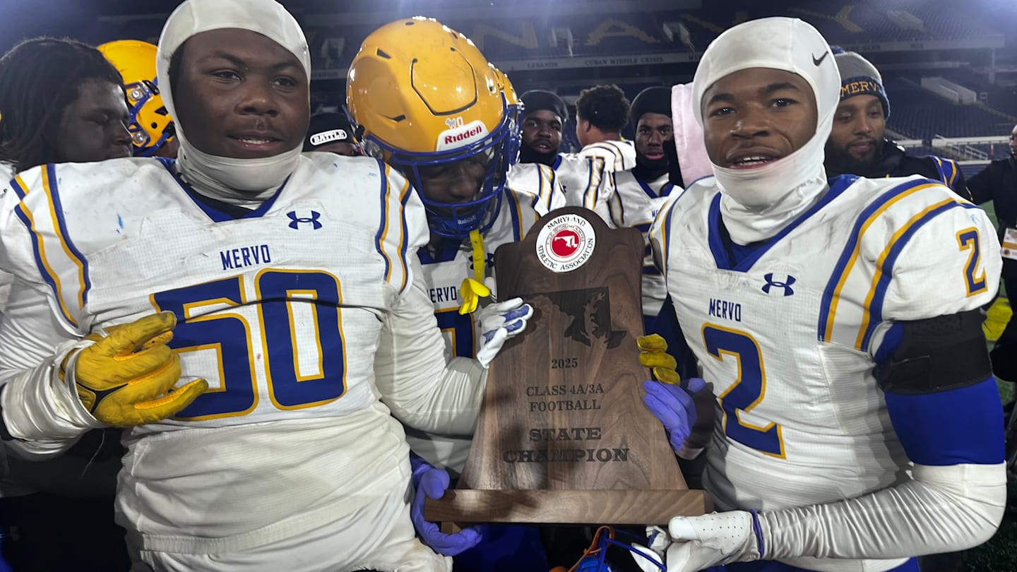 Mervo Claims Maryland 4A/3A State Championship Behind Jaylin Solomon’s Six-TD Explosion