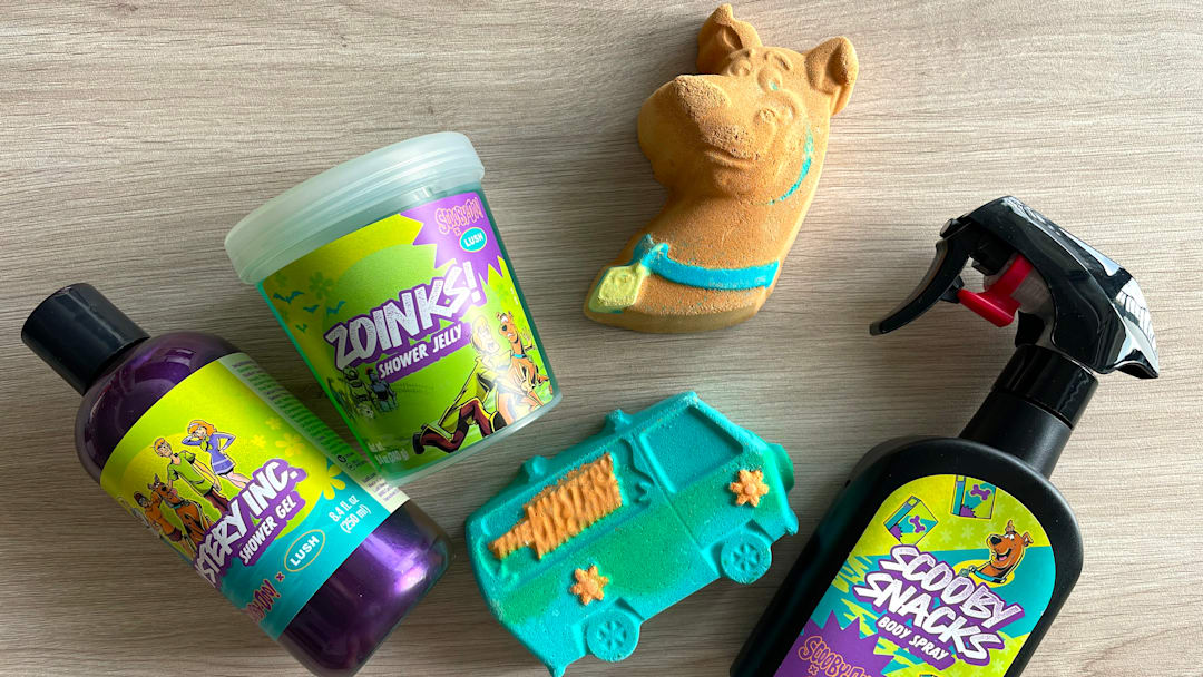 Lush Scooby-Doo collection - Courtesy Keith Langston