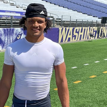 Dezmen Roebuck is off to a good start as a UW freshman wide receiver. 