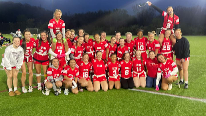 Nixa has a girls flag football team that competed last weekend at Paragon Star Sports Complex in Lee's Summit. 