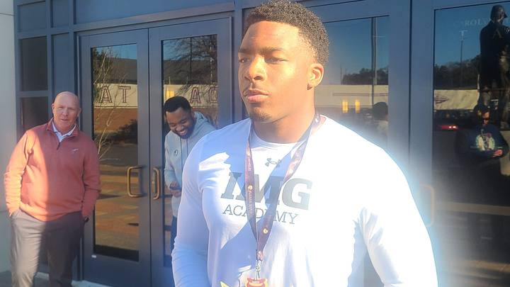 2025 4-star linebacker Gavin Nix talks about his recruitment process on Jan. 28, 2023 at FSU's Junior Day.
