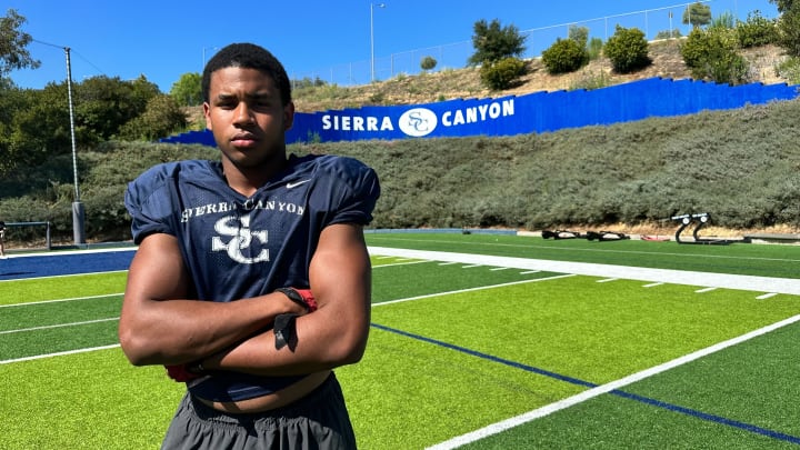 Sierra Canyon's Richie Wesley is one of the top prospects in the 2027 class.