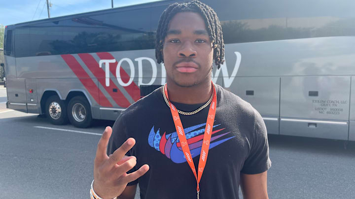 Craig Tutt on his Tennessee Vols visit Craig Tutt on his Tennessee Vols visit