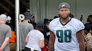 Eagles star DT Jalen Carter. 