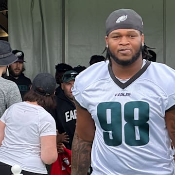 Eagles star DT Jalen Carter. 
