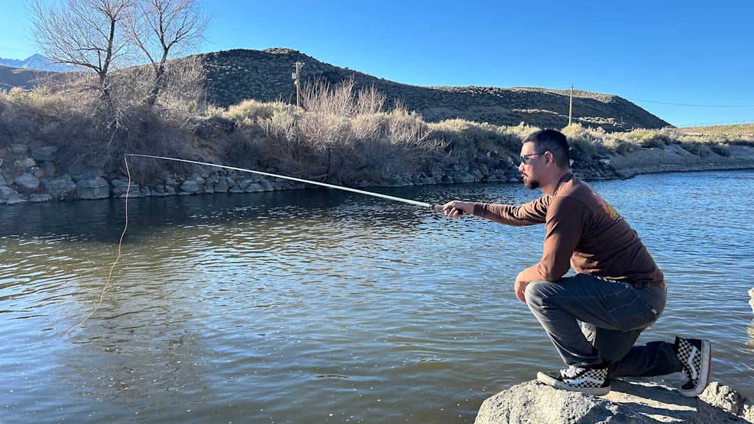 Tenkara rods are compact and easy to use, perfect for squeezing in some extra fishing on a road trip