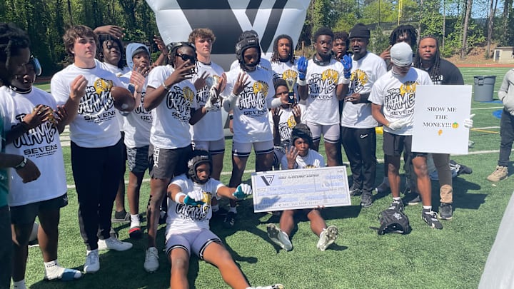 The Sevens mini series champions "Tribe Nation" after winning the championship