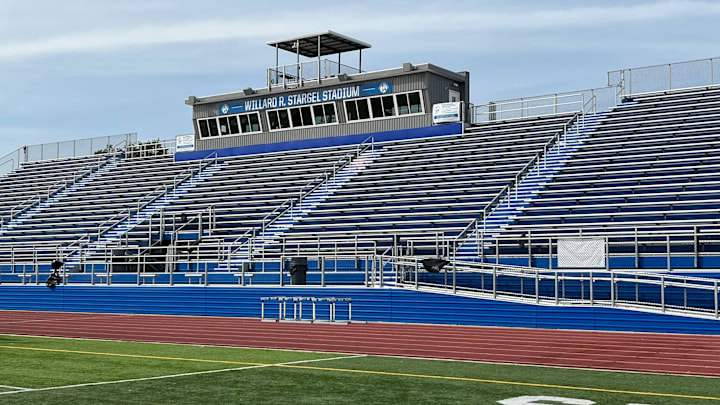 An investigation is underway after a gun was found near Cincinnati's Stargel Stadium at Taft High School in the West End, on Wednesday.