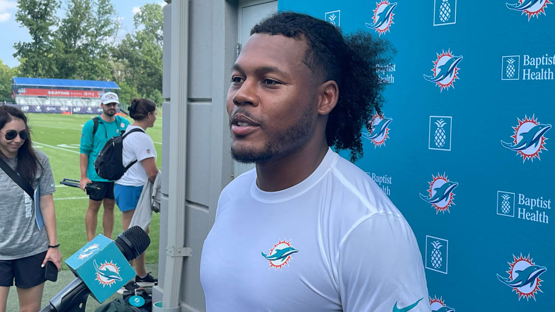 Miami Dolphins WR Dee Eskridge Miami Dolphins WR Dee Eskridge