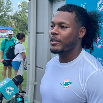 Miami Dolphins WR Dee Eskridge