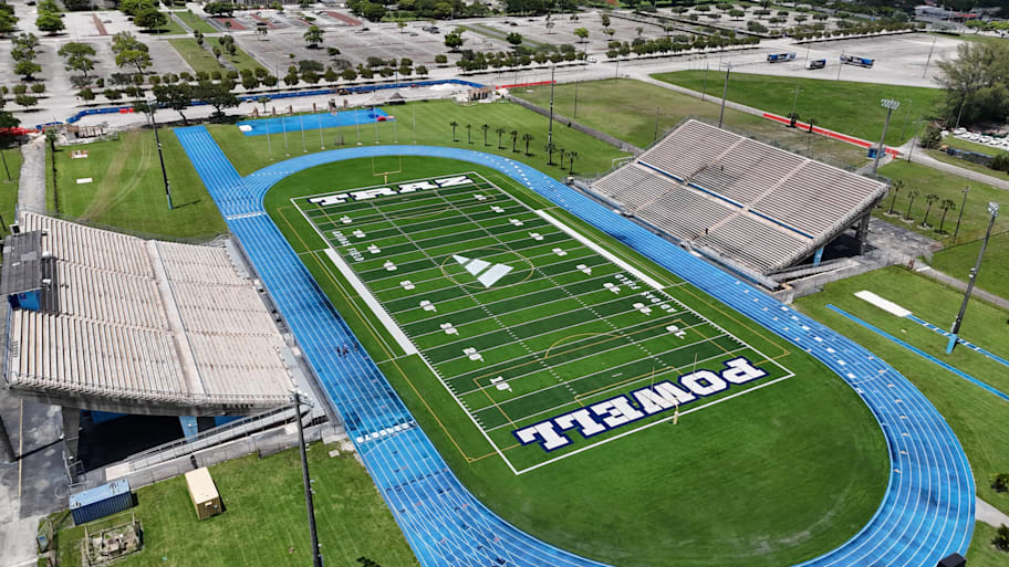 Traz Powell Stadium has been rebranded to reflect Miami-Dade County's new partnership with Adidas.  | Adidas