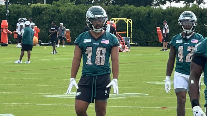 Eagles return specialist Avery Williams.