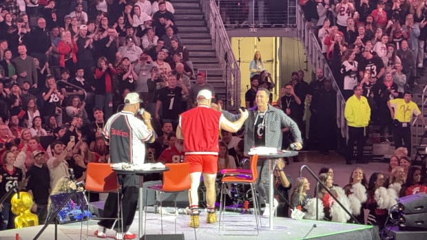 Look: Desmond Ridder Comes Out as Surprise Guest During New Heights