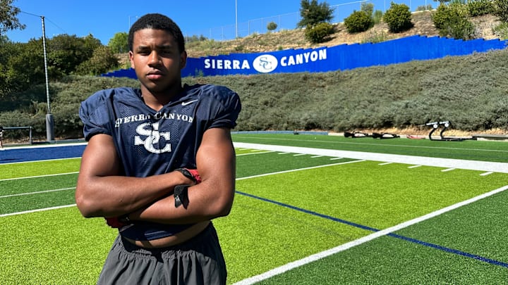 Sierra Canyon's Richie Wesley is one of the top prospects in the 2027 class.