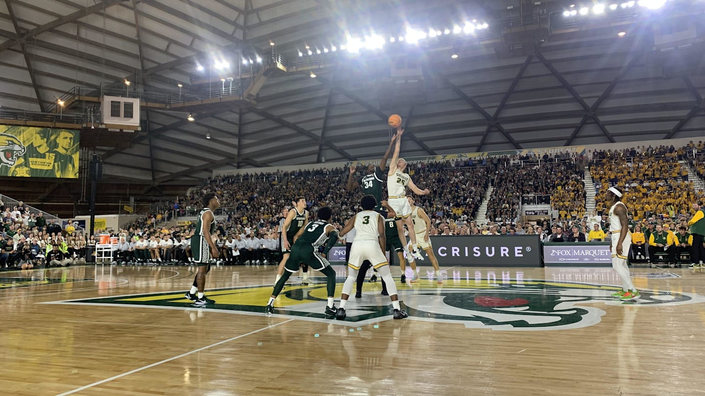 Spartans Handle Northern Michigan 70-53 in ‘Superior Dome Showdown’