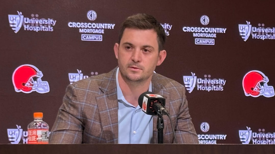 New Atlanta Falcons offensive coordinator Tommy Rees