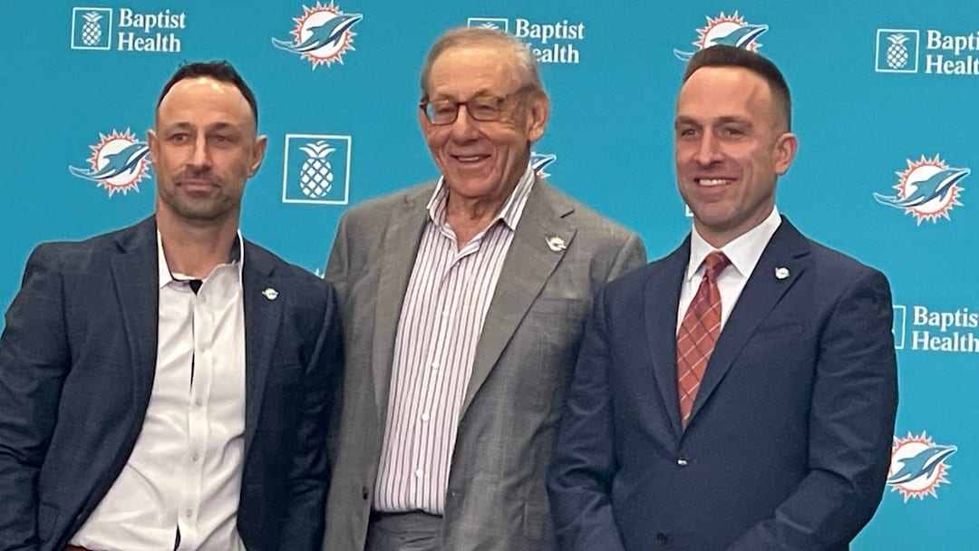 The Miami Dolphins introductory press conference for GM Jon-Eric Sullivan and head coach Jeff Hafley