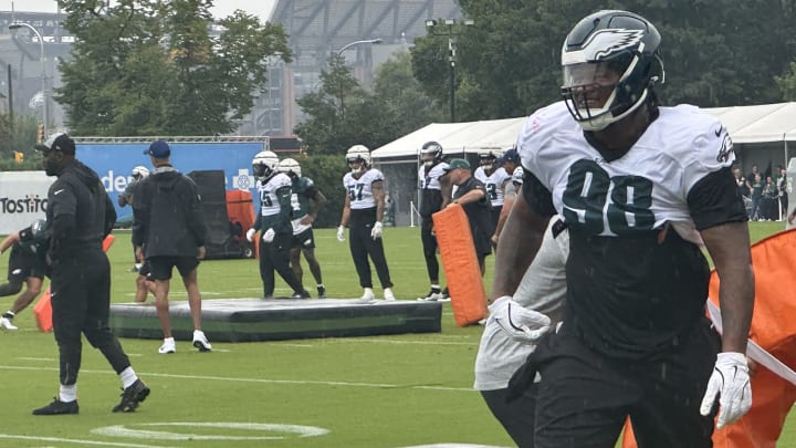 Eagles defensive tackle Jalen Carter