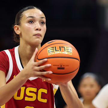 Freshman guard Jazzy Davidson took over in USC‘s close win over NC State. 