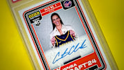 Caitlin Clark 2024 Panini Instant Draft Night Rookie Auto graded by PSA