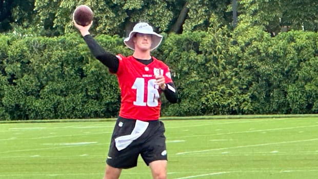 Eagles QB Tanner McKee